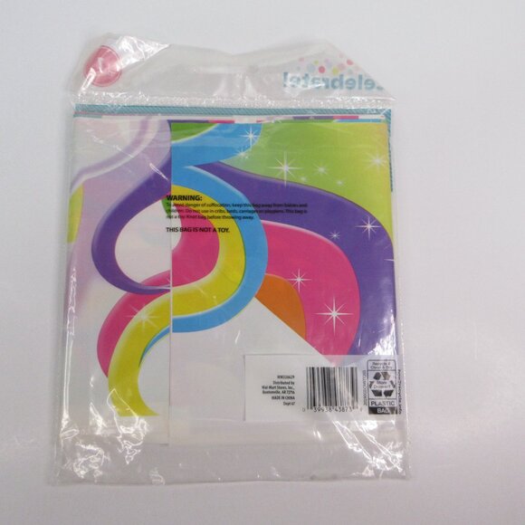 Unicorn Plastic Table Cover Disposable Birthday Party Supplies 54"x84" White New - Picture 2 of 5